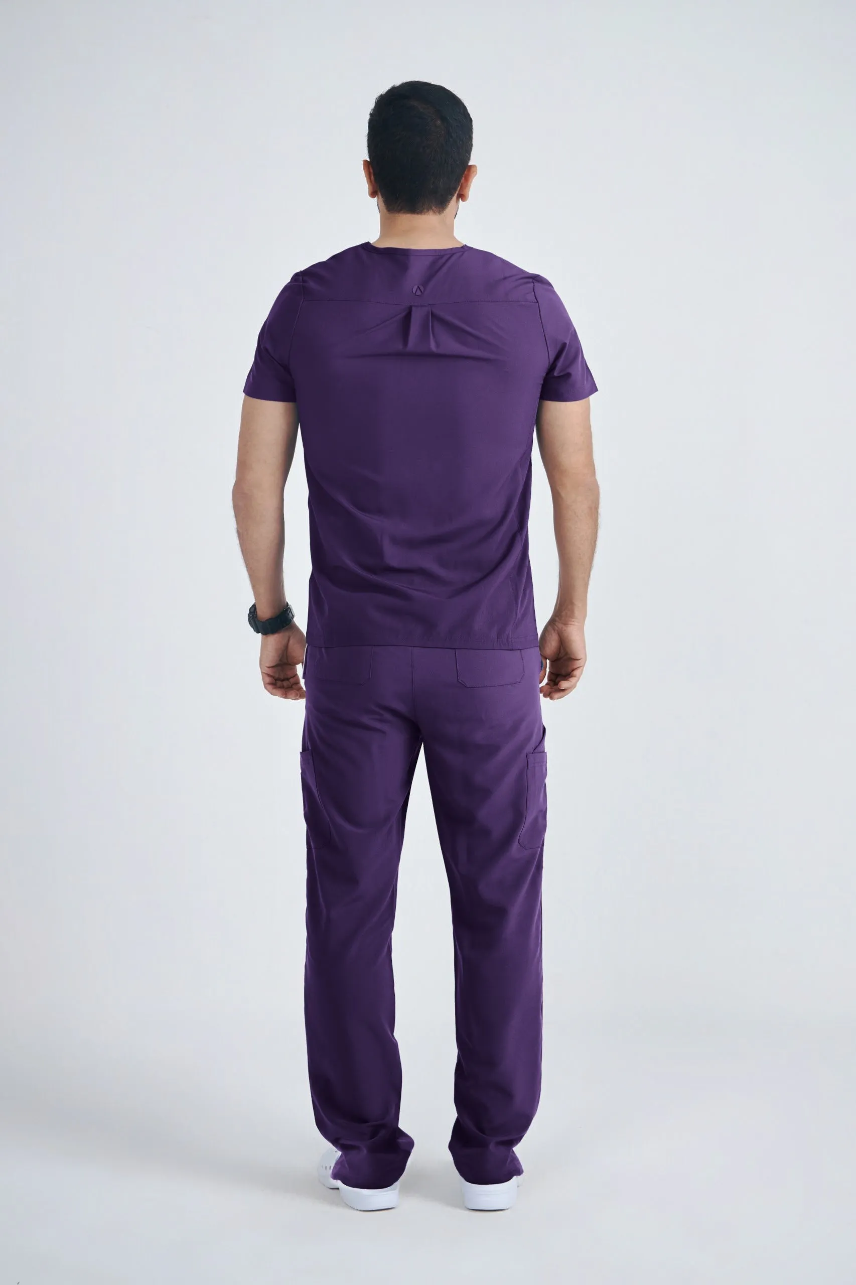 Men's Modern V-neck Addition Scrub Set A6010-A6106