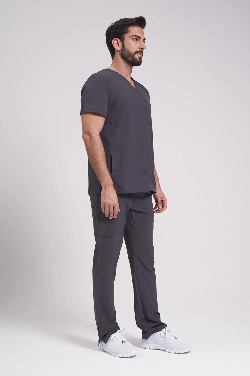 Men's Modern V-neck Addition Scrub Set A6010-A6106