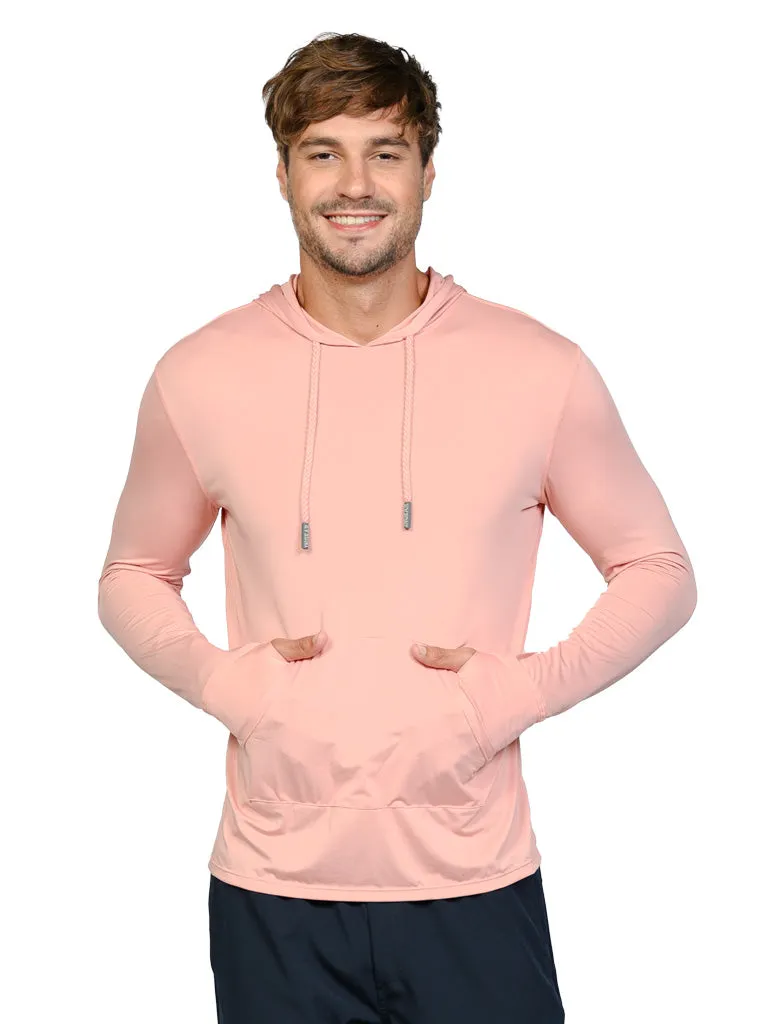 Men's solid color hoodies