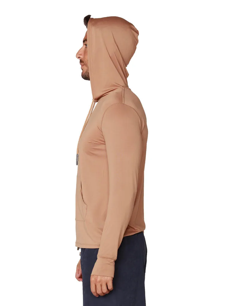 Men's solid color hoodies