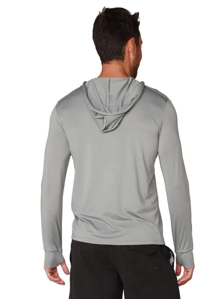 Men's solid color hoodies