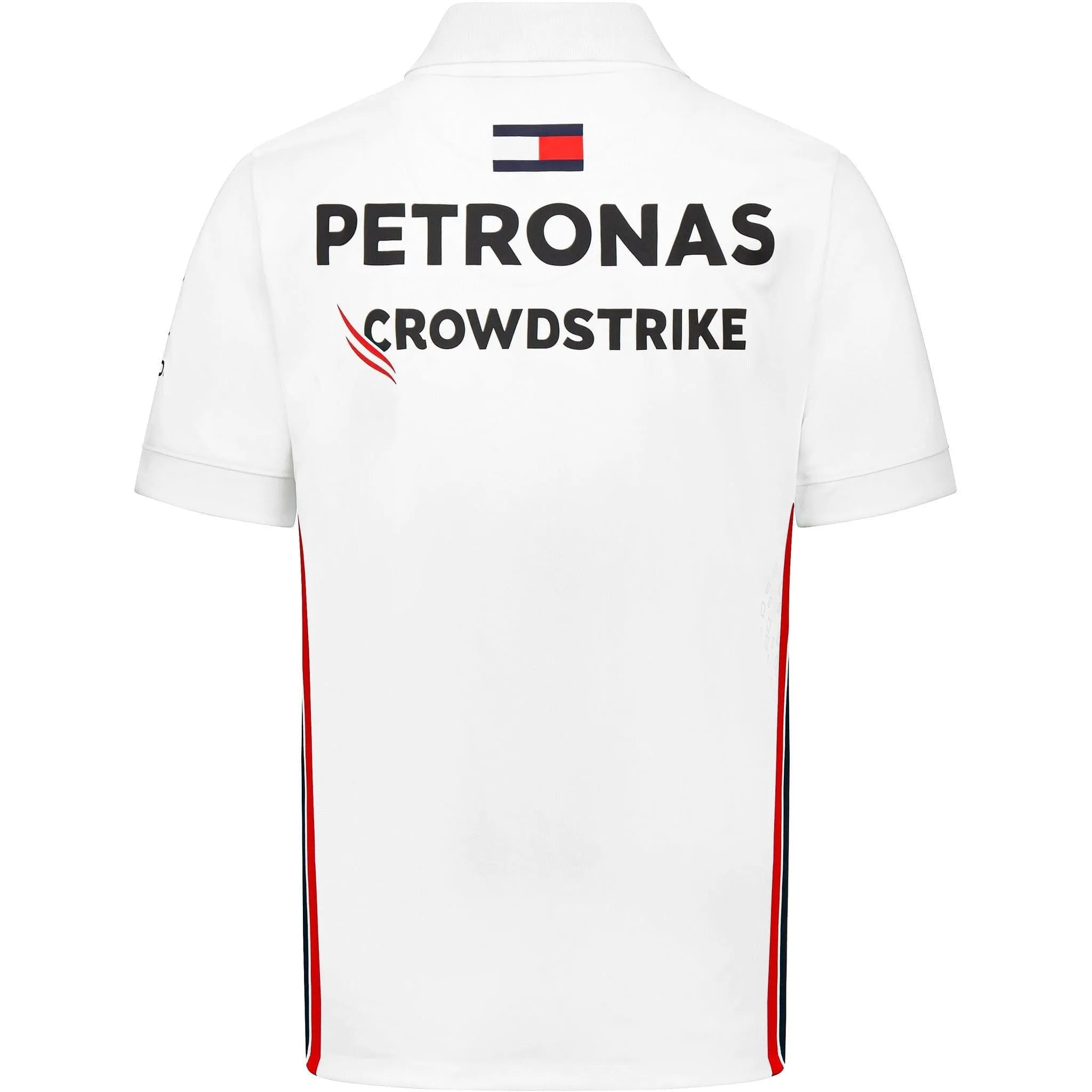 Mercedes AMG Petronas F1 2023 Men's Team Polo - Black/White