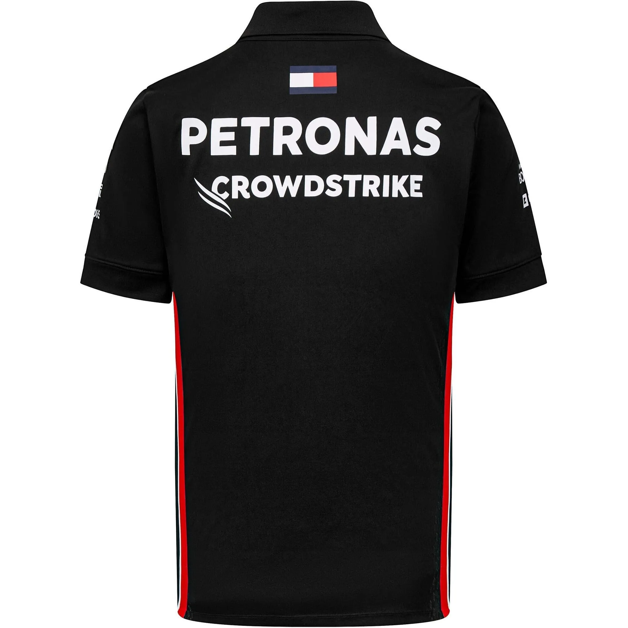 Mercedes AMG Petronas F1 2023 Men's Team Polo - Black/White