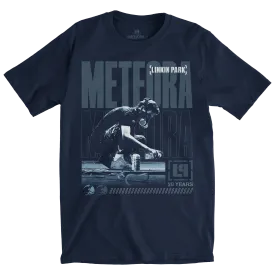 Meteora Cover Spray Navy Tee