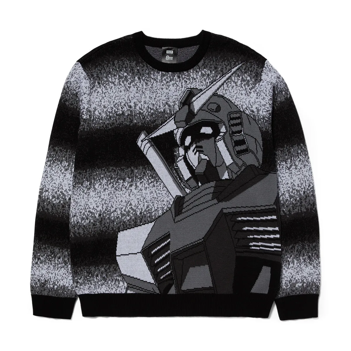   Mobile Suit Gundam Static Crewneck Sweater 'Black'