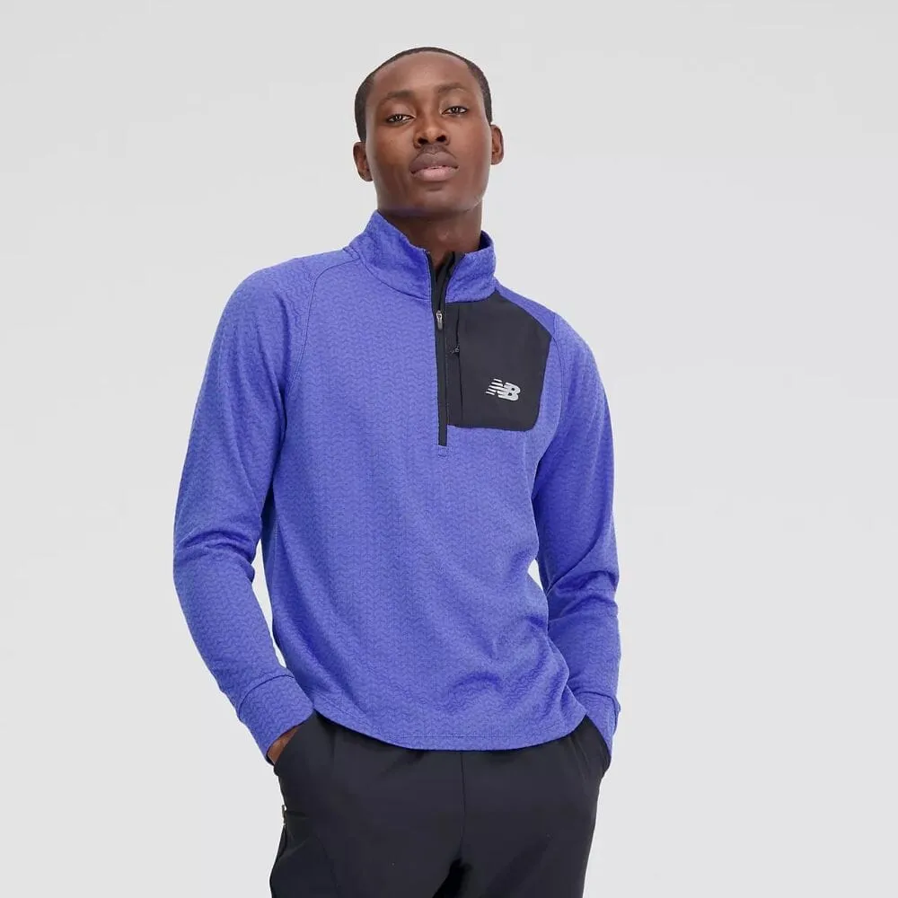 New Balance Men's Heat Grid Half Zip