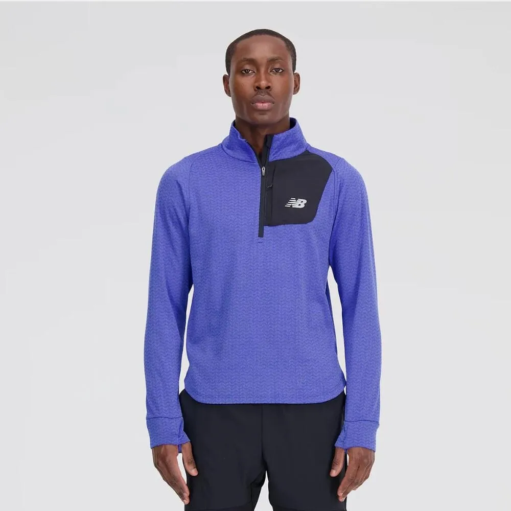 New Balance Men's Heat Grid Half Zip