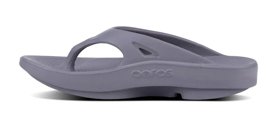 Ooriginal Slate Thong - Oofos at Brandys Shoes