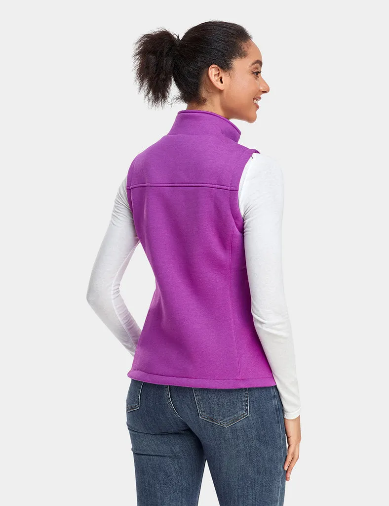 Open-Box Womens Battery-Free Heated Fleece Vest