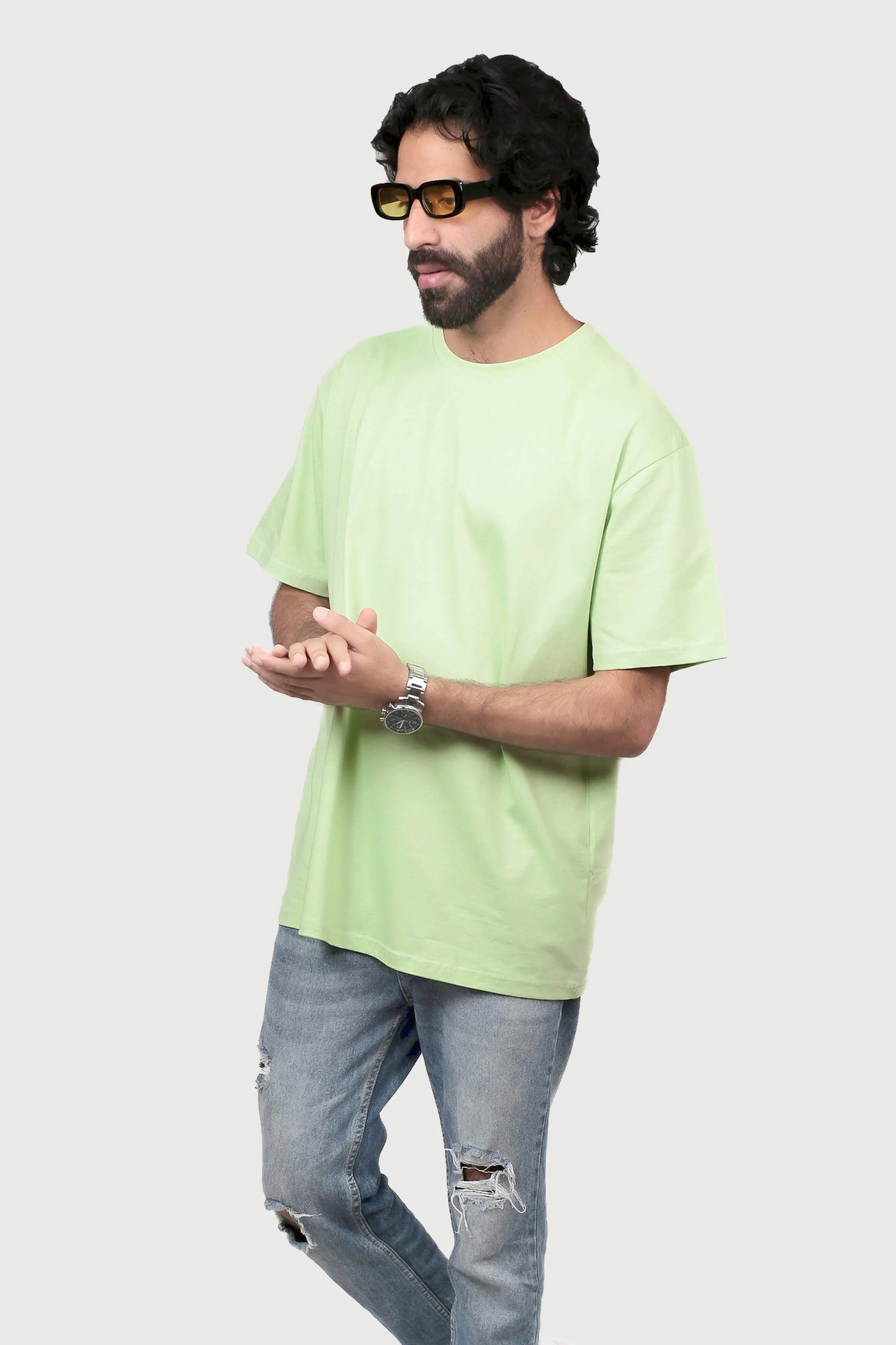 Oversized Mint Green T-shirt