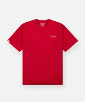 Paper Planes Weld Logo Core Tee- CRIMSON