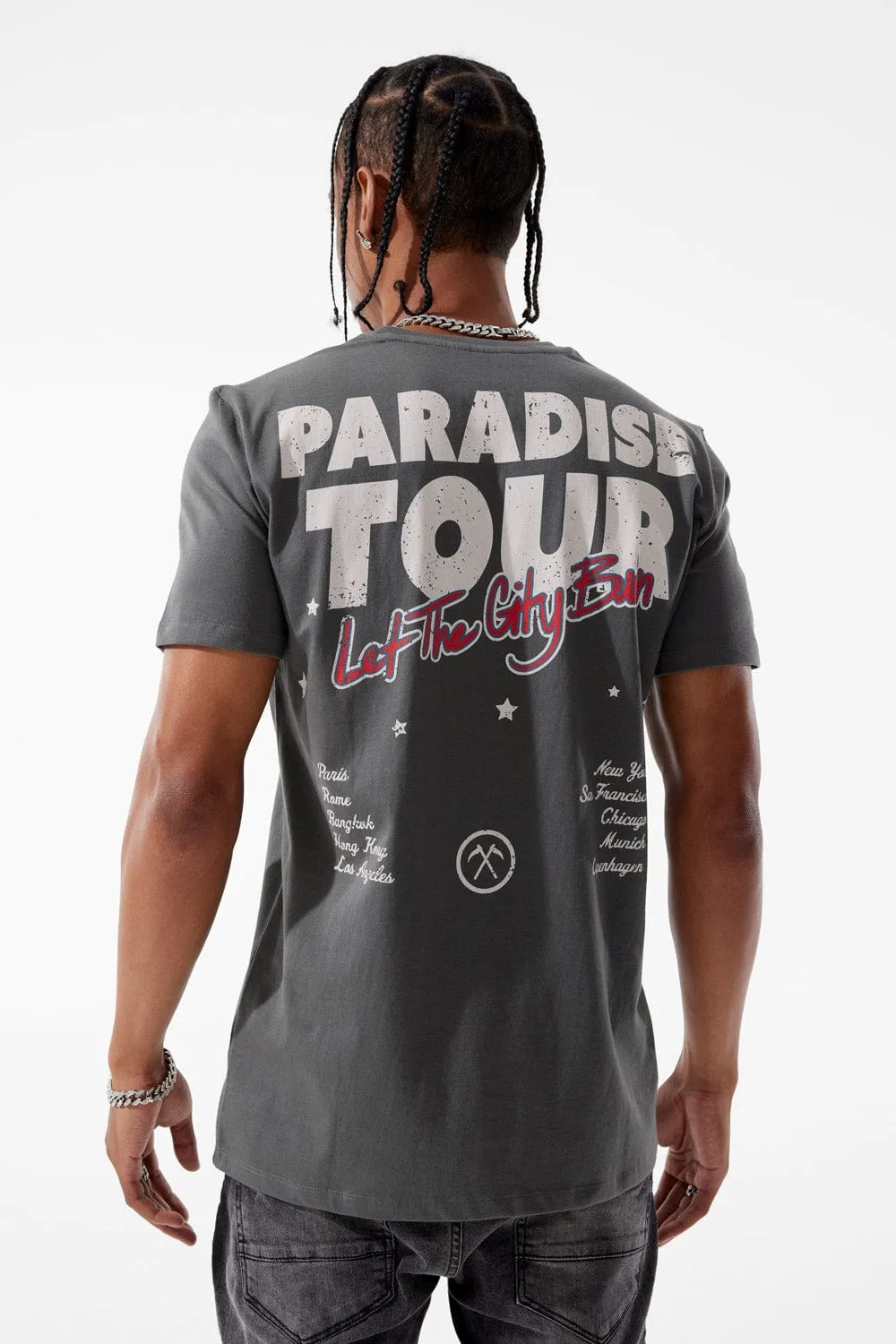 Paradise Tour T-Shirt (Charcoal)