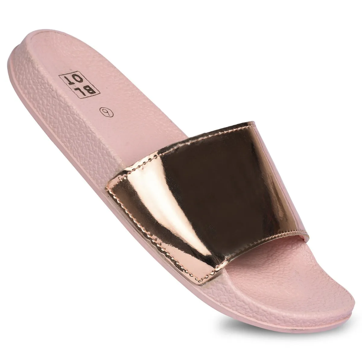 Paragon  K10907L Women Casual Slides | Stylish Sliders for Everyday Use for Ladies | Trendy & Comfortable Slippers with Cushioned Soles