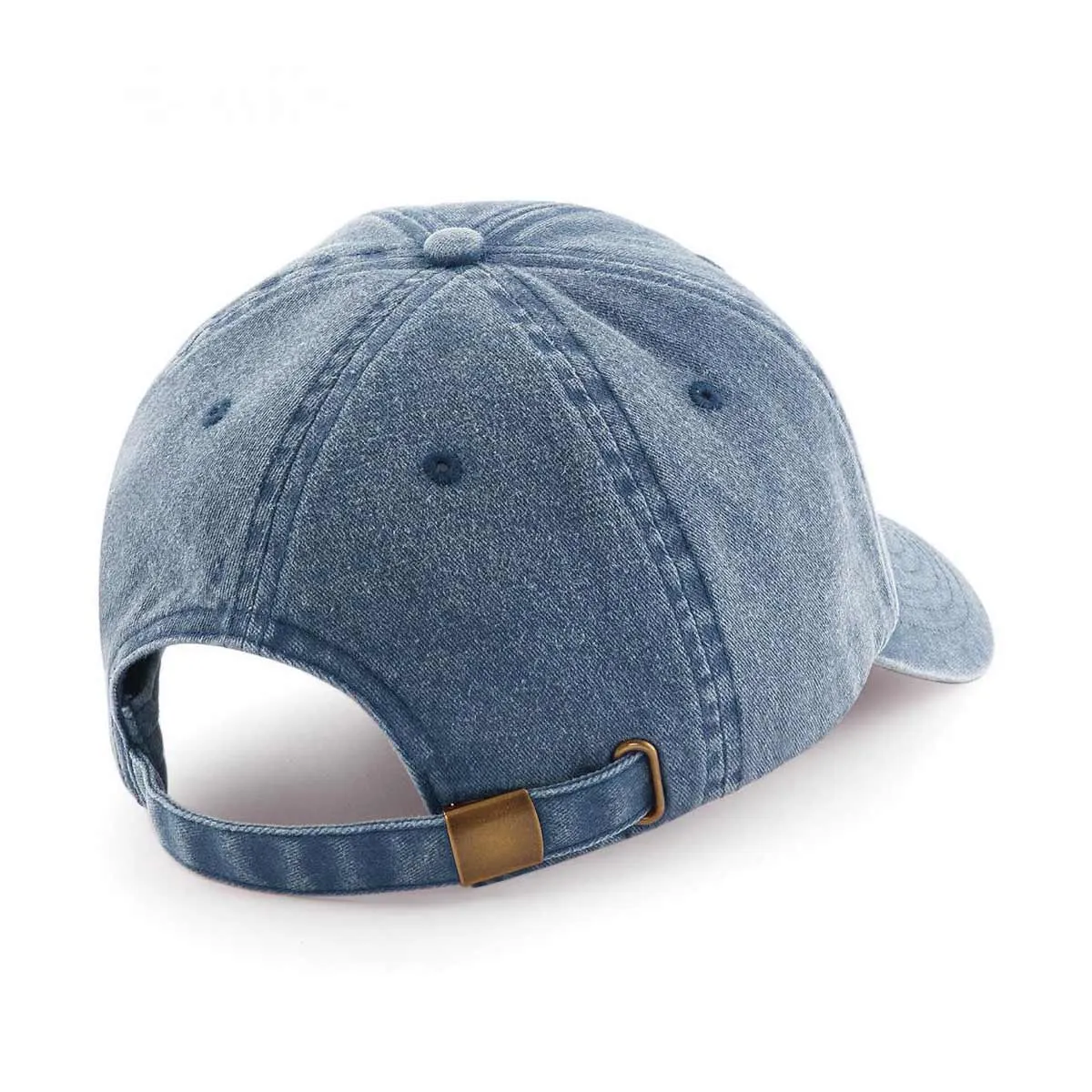 Plant Faced Dad Hat - Denim