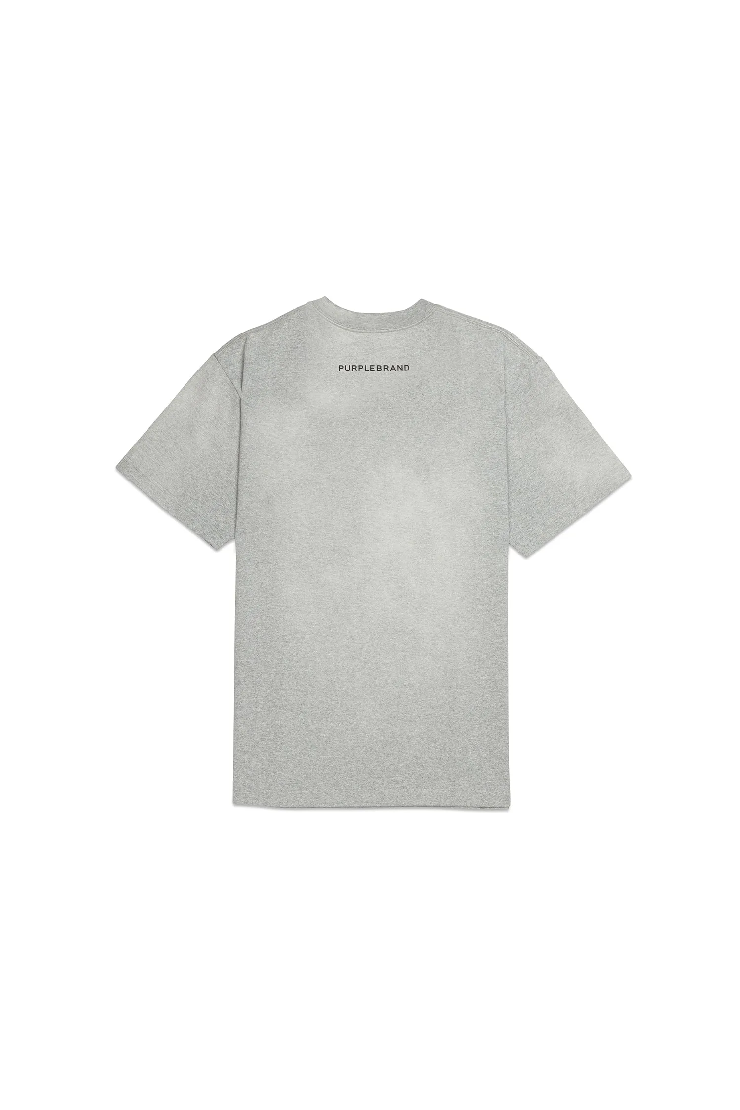 Purple Brand Heavy  Jersey Ss Tee- HEATHER