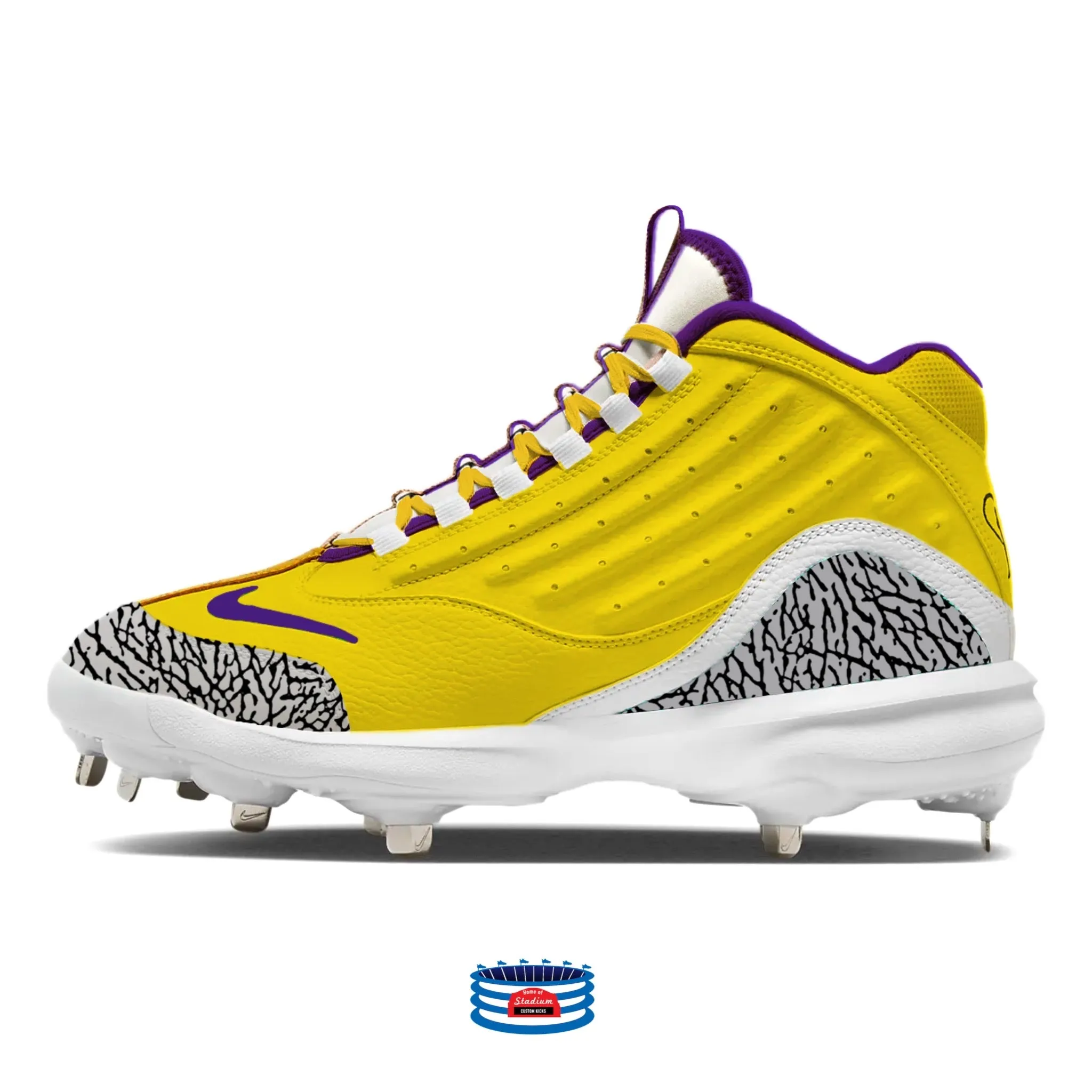 "Louisiana" Nike Griffey 2 Cleats