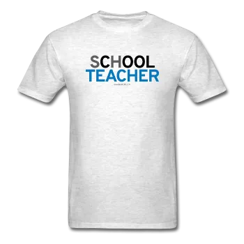 "sChOOL Teacher" - Men's T-Shirt