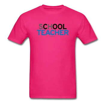 "sChOOL Teacher" - Men's T-Shirt