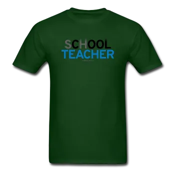 "sChOOL Teacher" - Men's T-Shirt