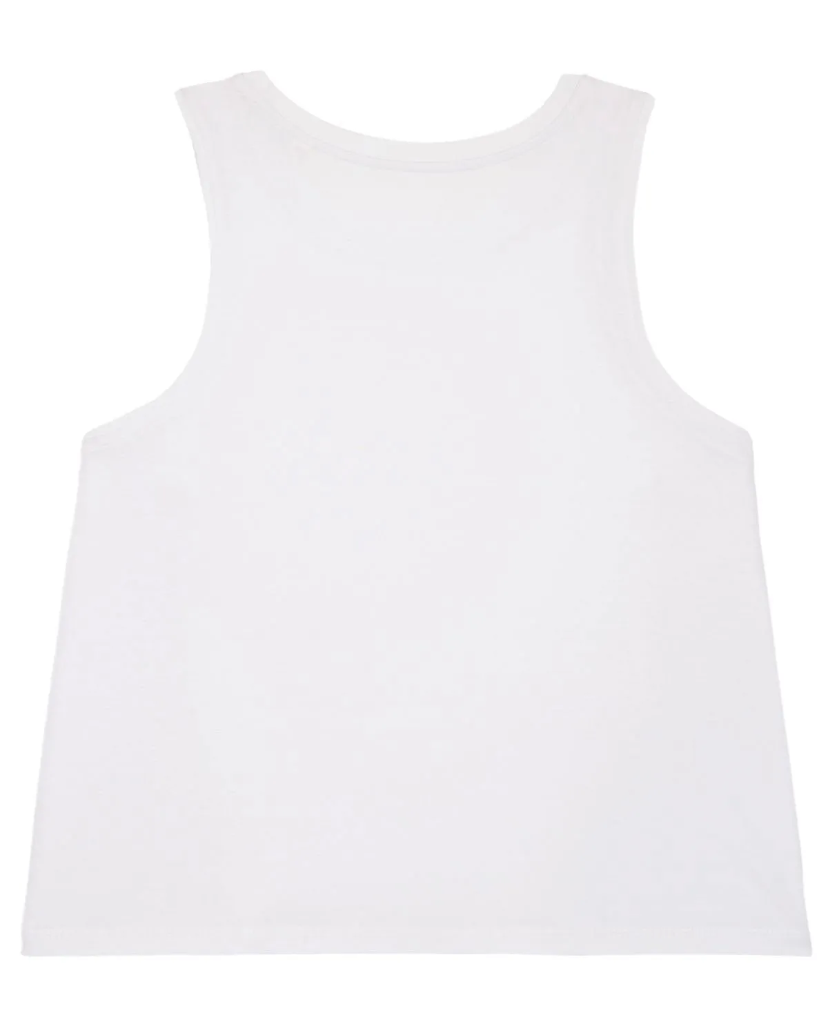 Read My Lips - White Singlet Tank