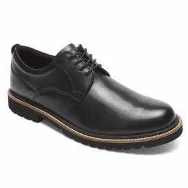 Rockport Men MARSHALL PT OXFORD BLACK/LEATHER 2