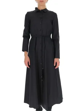 'S Max Mara Belted Shirt Dress