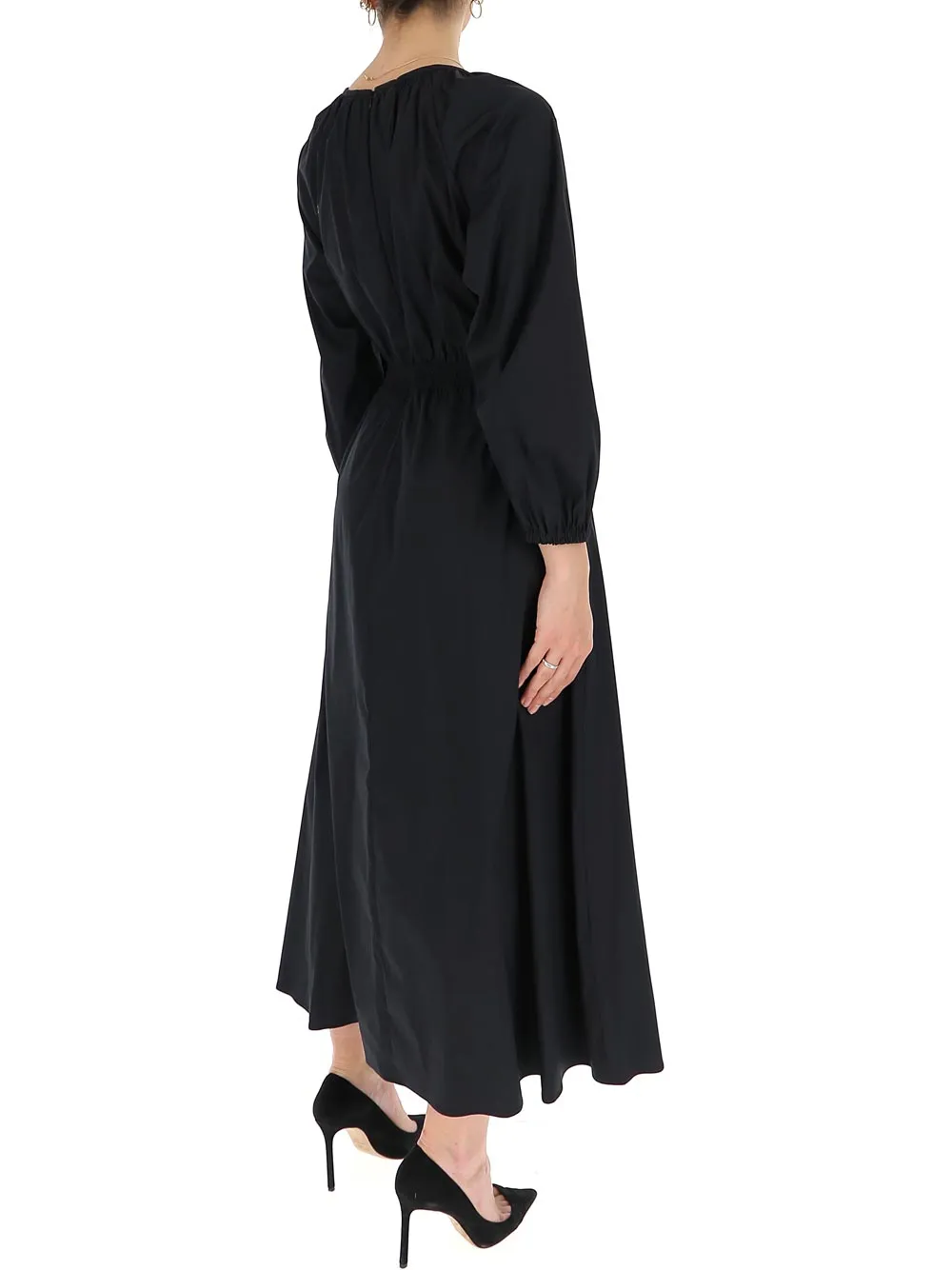 'S Max Mara Ruched Maxi Dress