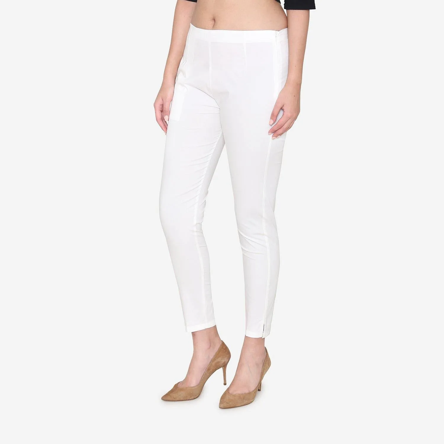 Women's Cotton Formal Trousers - RFD