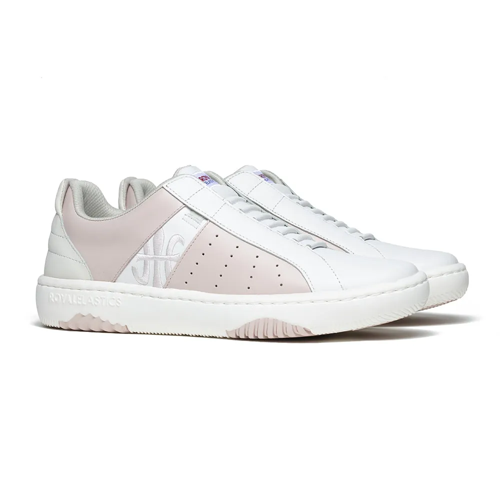 Women's Icon Archer White Pink Leather Sneakers 96394-011